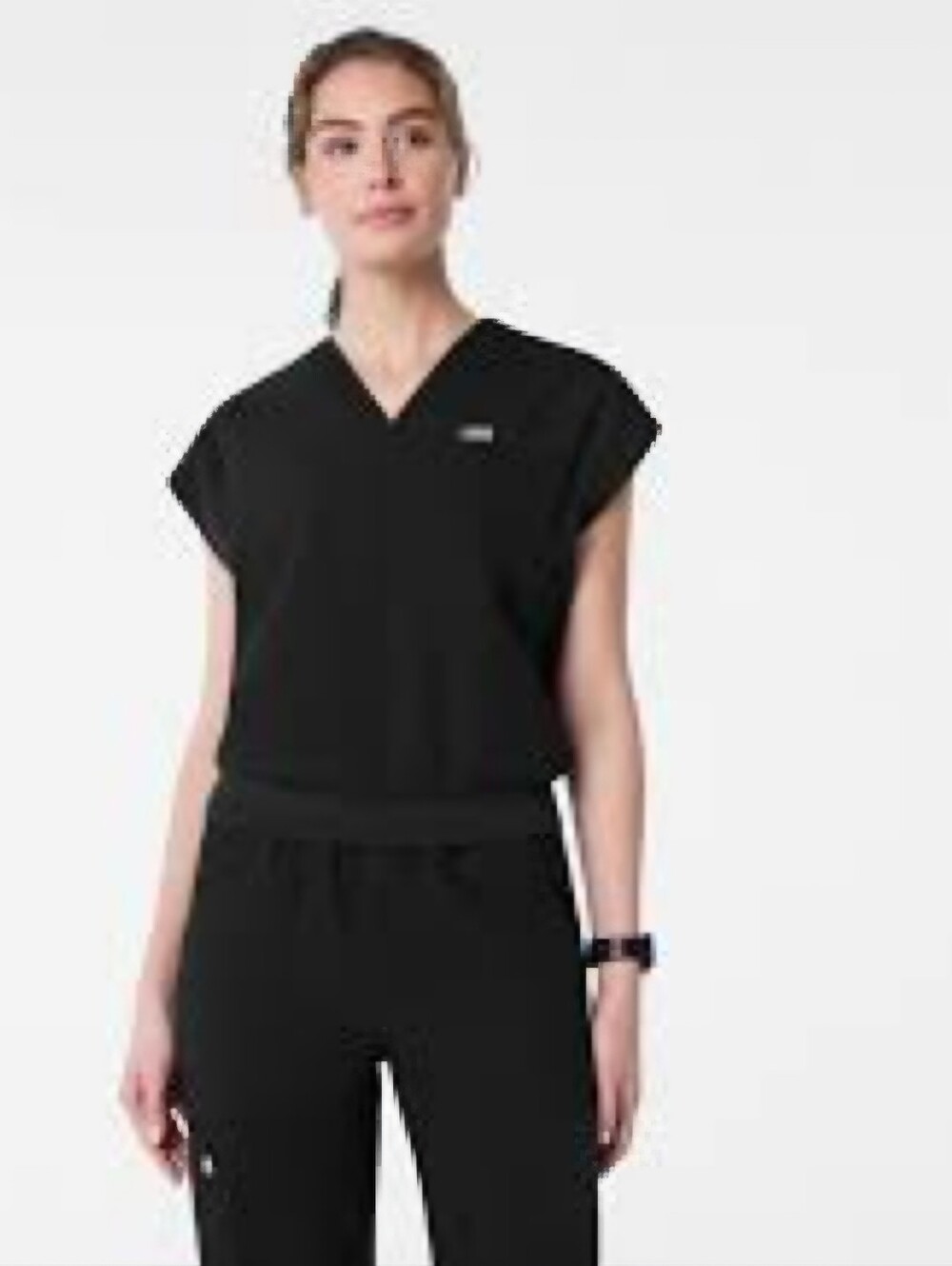 FIGS RALEIGH RELAXED NECK SCRUB TOP